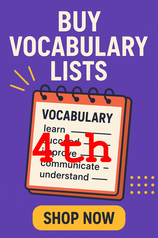 Word Up - Fourth Grade Vocabulary Words